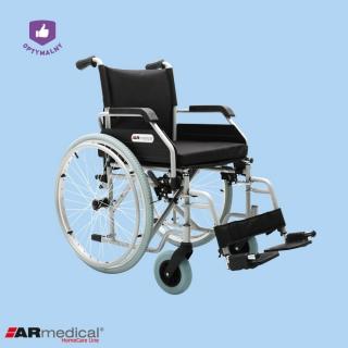 OPTIMUM Wózek inwalidzki stalowy