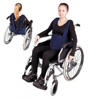 SECUBACK V Stabilizacja pacjenta w wózku inwalidzkim model 4 w 1