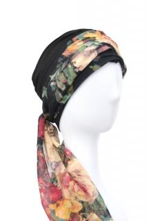 TURBAN BEATA sz-3+14 czarny