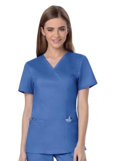 WW610/CIE Bluza medyczna damska Revolution niebieska