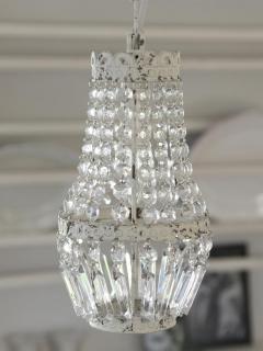 Lampa z Kryształkami Vintage Chic