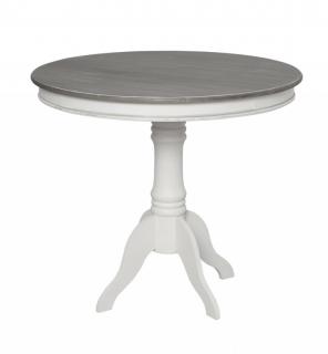 Stół okrągły biały RIMINI WHITE