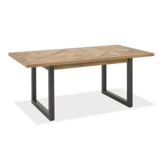 Stół z blatem dębowym INDUS 190x240cm