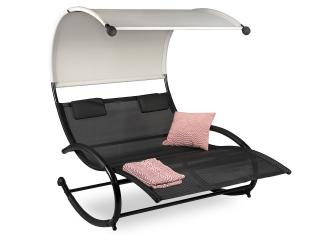 Dvoumístné houpací lehátko Garden Point Rimini