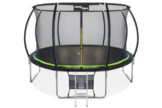 Zahradní trampolína Premium s skákací sítí 366 cm Jump Hero 12FT
