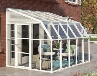 Zimní zahrada Sun Room Palram - Canopia 2,58 x 3,22 m bílá