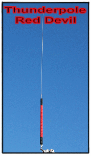 Antena CB Thunderpole Red Devil + kabel 5.5m
