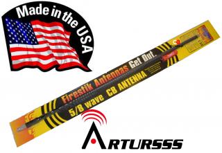 Firestik FS2 Antena CB helikalna + Magnes Sirio 160mm ( 3/8 )