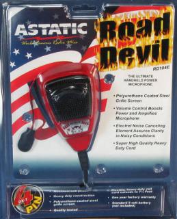 Mikrofon Astatic Road Devil  Amplified POWER nr2 w USA