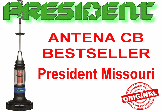 President Missouri - antena CB magnesowa  73 cm