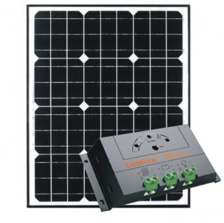Bateria słoneczna 50W Maxx z regulatorem 6A