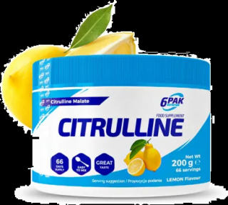 6PAK Cytrulina 200g o smaku cytrynowym