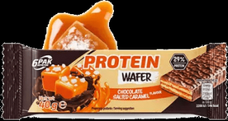 6PAK Proteinowy Wafel 40g o smaku solonego karmelu