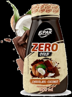 6PAK Syrop Zero 500ml o smaku czekoladowo-kokosowym