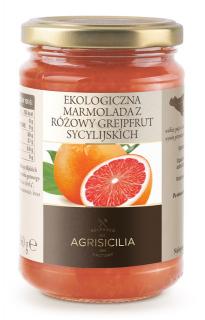 Agrisicilia marmolada z różowych grejpfrutów sycylijskich bio 360 g