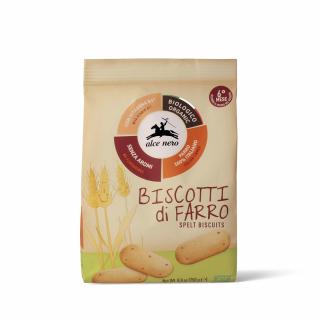 Alce nero ciastka z orkiszu z witaminą b1 dla dzieci od 6 miesiąca bio 250 g