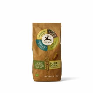 Alce nero makaron (z płaskurki) fusilli bio 500 g