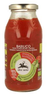 Alce nero pulpa pomidorowa z bazylią bio 500 g