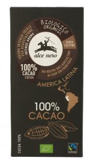 Alce nero tabliczka gorzka 100 % kakao bio 50 g
