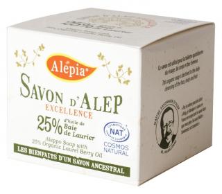 Alepia mydło z aleppo w kostce oliwkowo  laurowe eco 190 g