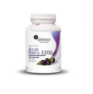 ALINESS Acai Berry 3200 z acerolą i chromem 100 Kapsułek