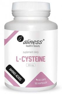 ALINESS L-Cysteine (L-Cysteina) 500mg 100 Kapsułek wegetariańskich