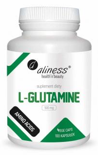 ALINESS L-Glutamine (L-Glutamina) 500mg - 100 kapsułek wegetariańskich