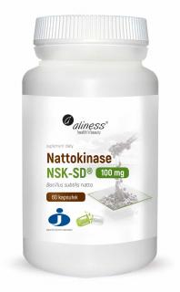 ALINESS Nattokinase NSK-SD (Wsparcie dla serca) 100mg 60 Kapsułek wegetariańskich