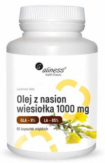 ALINESS Olej z Nasion Wiesiołka 1000 mg - 90 kapsułek