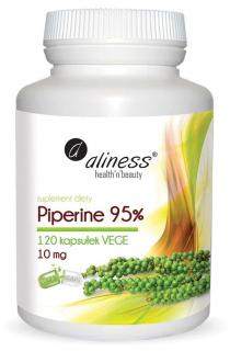 ALINESS Piperine 95% 10 mg (Piperyna) 120 kapsułek wegetariańskich