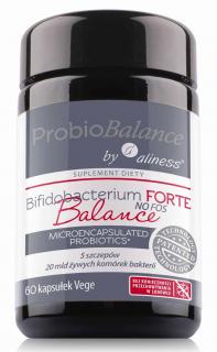 ALINESS ProbioBALANCE Bifidobacterium FORTE Balance NO FOSS (Probiotyk) 60 kapsułek wegetariańskich