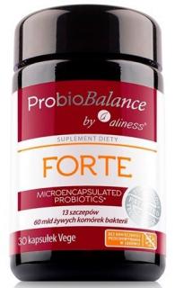 ALINESS ProbioBalance FORTE 60mld (Probiotyk + Prebiotyk) 30 kapsułek wegetariańskich