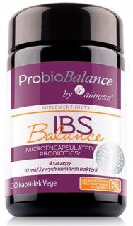 ALINESS ProbioBALANCE, IBS Balance 10 mld (Probiotyk + Prebiotyk) - 30 kapsułek wegetariańskich