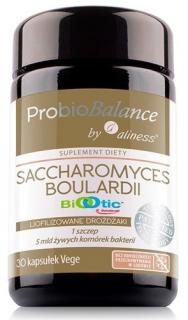 ALINESS ProbioBalance Saccharomyces Boulardii 5 mld/250mg (Probiotyk) 30 Kapsułek wegetariańskich