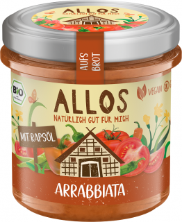 Allos pasta kremowa arrabbiata bezglutenowa bio 140 g