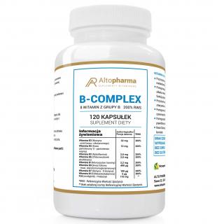 ALTO PHARMA Witamina B Complex 200% 120 Kapsułek wegańskich