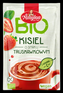 Amylon kisiel instant o smaku truskawkowym bezglutenowy bio 30 g