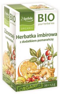 Apotheke herbatka imbir  pomarańcza bio (20 x 1,5 g) 30 g