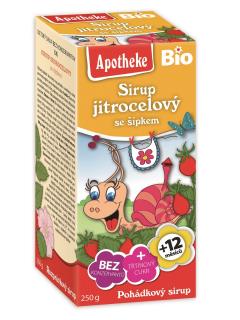Apotheke syrop dla dzieci z babki lancetowatej i dzikiej róży po 1 roku życia bio 250 g
