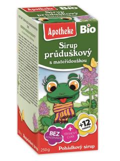 Apotheke syrop dla dzieci z tymianku i dzikiej róży po 1 roku bio 250 g