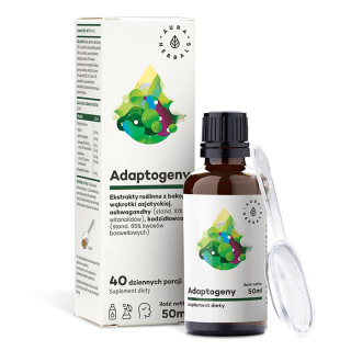 AURA HERBALS Adaptogeny (100% naturalne ekstrakty roślinne) 50ml