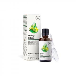 AURA HERBALS Ginkgo Biloba (Miłorząb Japoński, Pamięć i koncentracja) 50ml