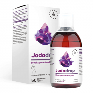 AURA HERBALS Jodadrop (Bioaktywne źródło jodu) 250ml