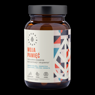 Aura Herbals Moja Pamięć, koncentracja i skupienie 60 kapsułek
