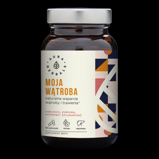 Aura Herbals Moja Wątroba (karczoch, ostropest, kurkuma) 60 kapsułek