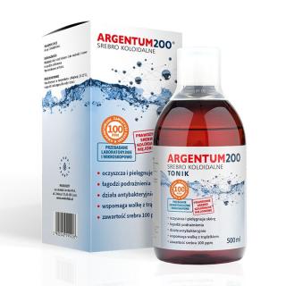Aura Herbals Srebro Koloidalne 100 ppm Argentum 200 500 ml