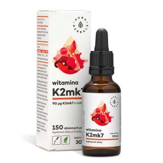 AURA HERBALS Witamina K2MK7 90mcg 30ml