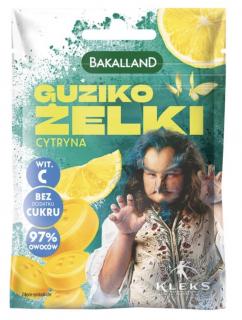 Bakalland Kleks Guziko żelki cytrynowe 34 g