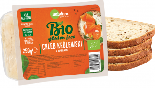 Balviten chleb królewski z ziarnami krojony bezglutenowy bio 250 g