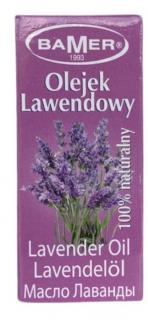 BAMER naturalny olejek eteryczny lawendowy 7 ml